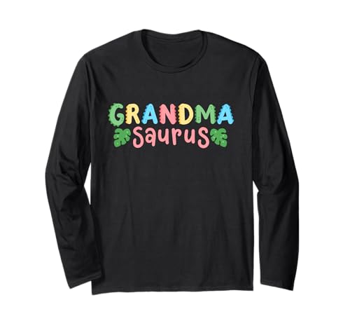 Oma Saurus Kinder Dinosaurier Geburtstag Party Familie Matching Langarmshirt Oma Saurus Kinder Dinosaurier Geburtstag Party Familie Matching Langarmshirt von Kids Dinosaur Birthday Party Squad Outfit