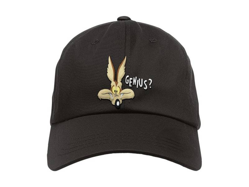 Kids-Fanshop Baseball Cap mit Looney Tunes (Genius) Stick für Kinder (1-15 J) Druckknopf zum einfachen lösen und einstellen von Kids-Fanshop