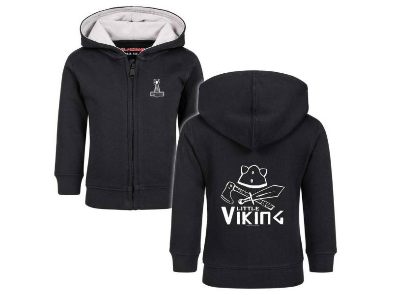 Kids-Fanshop Kapuzensweatjacke mit Little Viking Aufdruck für Babys (0–24 M) von Kids-Fanshop