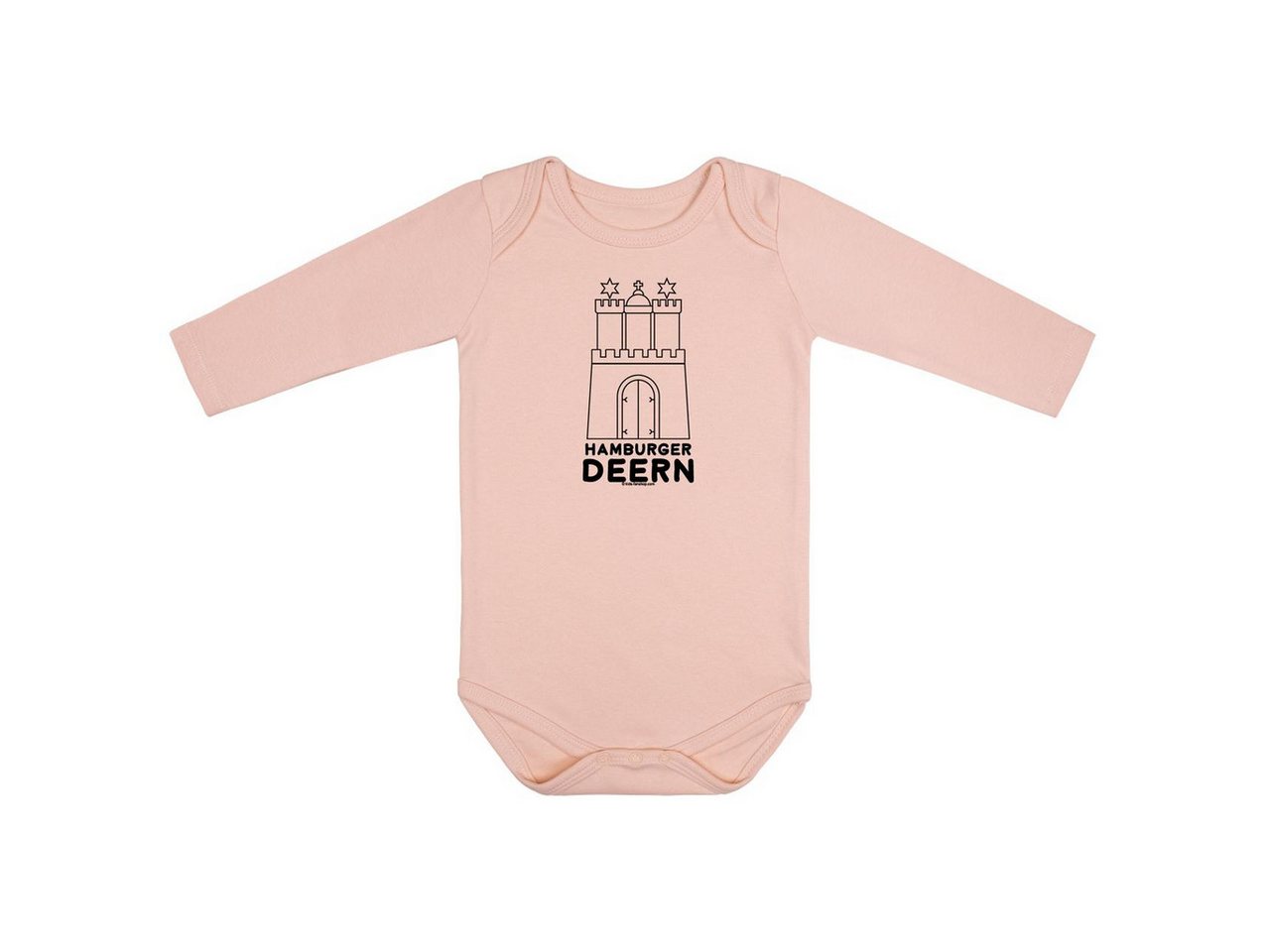 Kids-Fanshop Langarmbody mit Hamburger Deern Aufdruck für Babys (0–24 M) von Kids-Fanshop