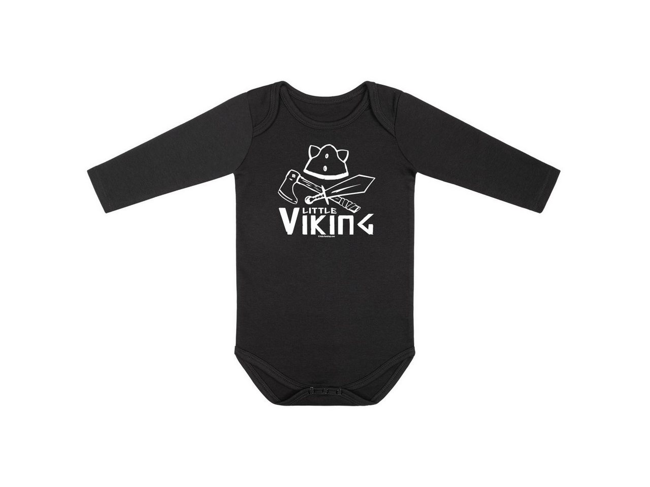 Kids-Fanshop Langarmbody mit Little Viking Aufdruck für Babys (0–24 M) von Kids-Fanshop