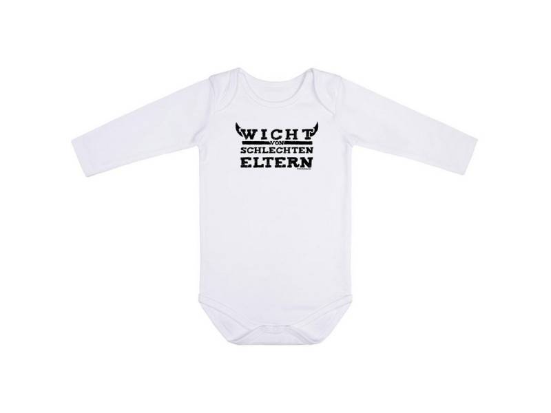 Kids-Fanshop Langarmbody mit Wicht von schlechten Eltern Aufdruck für Babys (0–24 M) von Kids-Fanshop