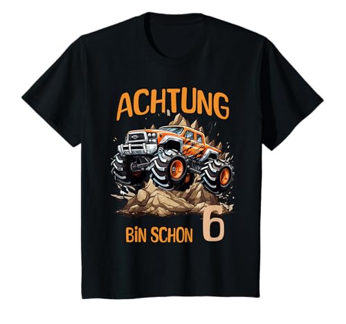 6. Geburtstag Junge Monster Truck Kinder T-Shirt 6. Geburtstag Junge Monster Truck Kinder T-Shirt von Kids Fashion by Drian