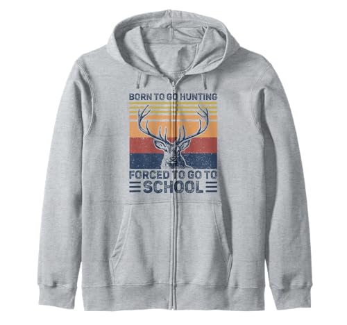 Funny Born to Go Jagd Hirsch Jagd Jäger Jungen Kinder Kapuzenjacke Funny Born to Go Jagd Hirsch Jagd Jäger Jungen Kinder Kapuzenjacke von Kids Funny Deer Fuishing Shirt