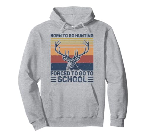 Funny Born to Go Jagd Hirsch Jagd Jäger Jungen Kinder Pullover Hoodie Funny Born to Go Jagd Hirsch Jagd Jäger Jungen Kinder Pullover Hoodie von Kids Funny Deer Fuishing Shirt
