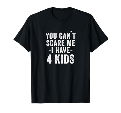 4 Kinder – Mutter von vier Vätern von 4 Kindern lustige Eltern T-Shirt 4 Kinder – Mutter von vier Vätern von 4 Kindern lustige Eltern T-Shirt von Kids Funny Gift Children Dad Gifts Mom Fun