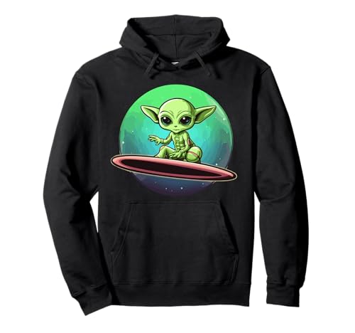 Alien Raumschiff Außerirdische Kinder Junge Lustig Alien Pullover Hoodie Alien Raumschiff Außerirdische Kinder Junge Lustig Alien Pullover Hoodie von Kids Gift Idea Cute UFO Alien