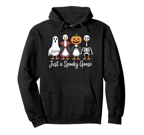 Lustiges gruseliges Gans Hexe Geist Halloween Kostüm Jungen Mädchen Pullover Hoodie Lustiges gruseliges Gans Hexe Geist Halloween Kostüm Jungen Mädchen Pullover Hoodie von Kids Goose Halloween Toddler Tee