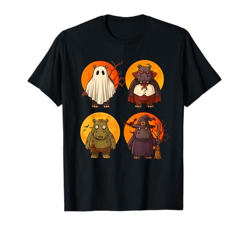Lustiges Hippo Halloween Kostüm für Jungen & Mädchen T-Shirt von Kids Hippo Halloween Clothing Tee