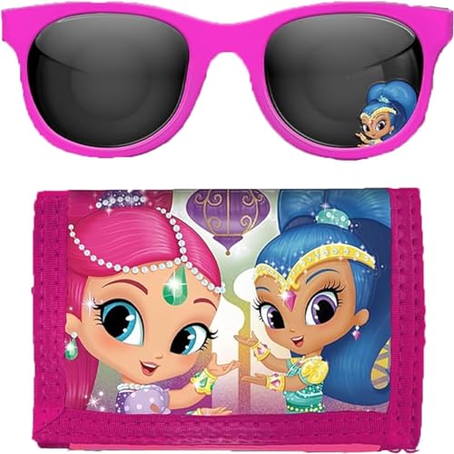 Kinder Mädchen Sonnenbrille und Geldbörse Set, UV-Schutz Shades mit Stoffgeldbörse, lustiges und langlebiges Zubehör für Outdoor-Abenteuer und den täglichen Gebrauch, gutes Geschenk für Kinder ab 3 von Kids Licensing