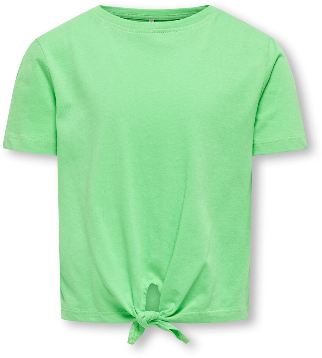 Kids ONLY Kogmay S/S Knot Top JRS T-Shirt grün in 122/128 von Kids ONLY