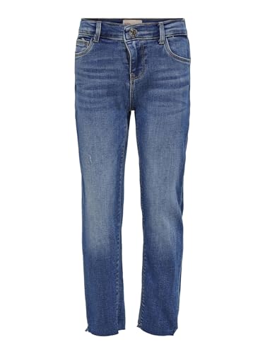 ONLY Mädchen Konemily St Raw Med Blue Noos Jeans, Medium Blue Denim, 152 EU von ONLY