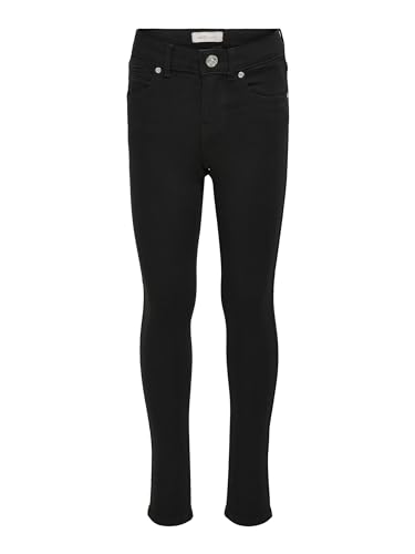 ONLY Mädchen Konkendell Eternal Black Noos Jeans, Schwarz, 134 EU von ONLY