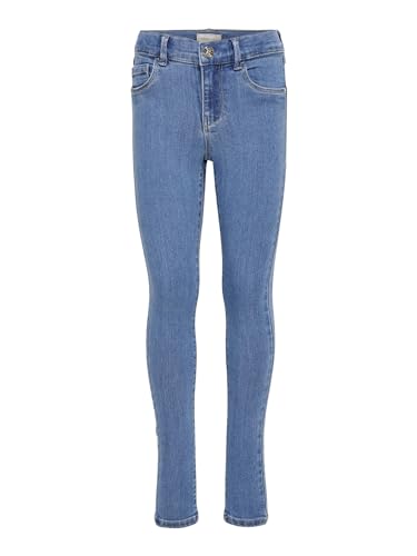 ONLY Mädchen Konrain Life Reg Skinny Bb Bj009 Noos Jeans, Medium Blue Denim, 116 EU von ONLY