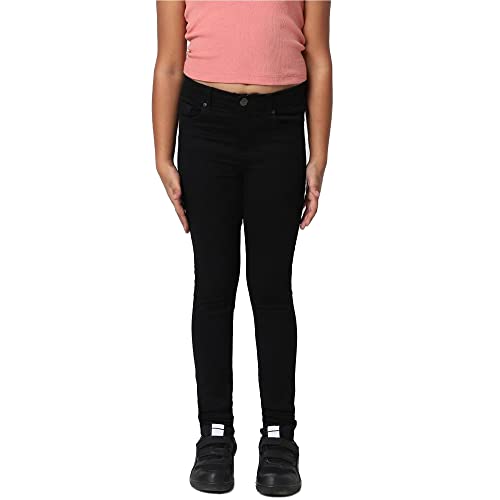 ONLY Mädchen Konroyal Life Reg skinny 600 Noos Jeans, Schwarz, 128 EU von ONLY