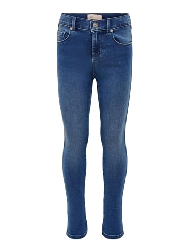 Kids ONLY Mädchen Konroyal Reg Skinny Pim504 Noos Jeans, Medium Blue Denim, 152 EU von ONLY