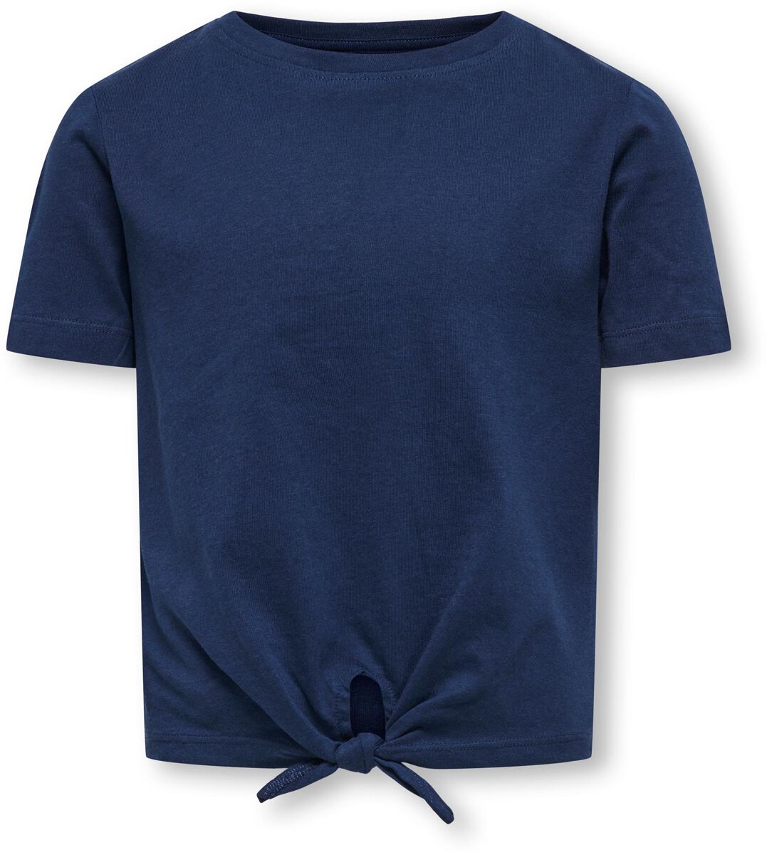Kids ONLY T-Shirt für Kinder - Kogmay S/S Knot Top JRS - für Mädchen - blau von Kids ONLY
