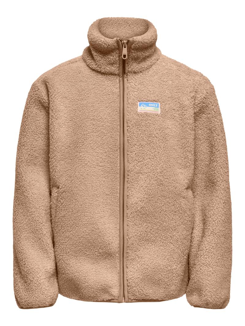 KIDS ONLY Fleecejacke "KOGEVA LIFE TEDDY JACKET CP OTW NOOS" ohne Kapuze von Kids Only