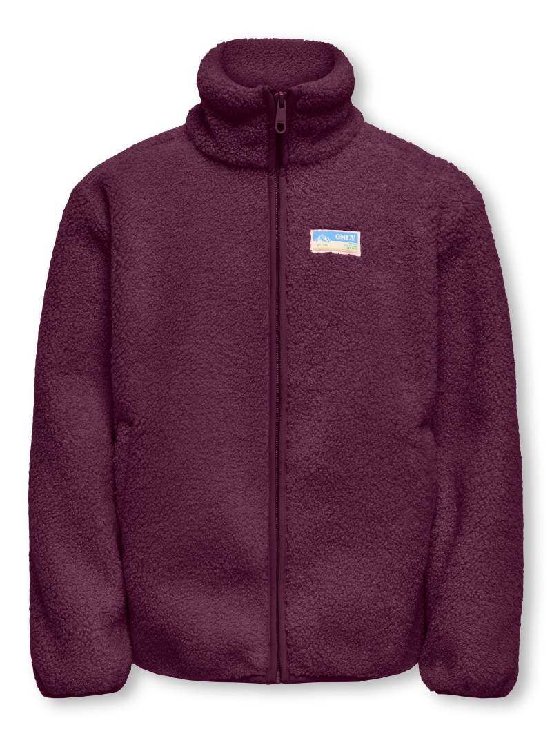 KIDS ONLY Fleecejacke "KOGEVA LIFE TEDDY JACKET CP OTW NOOS" ohne Kapuze von Kids Only