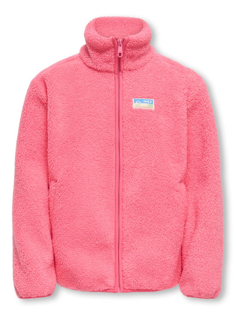 KIDS ONLY Fleecejacke "KOGEVA LIFE TEDDY JACKET CP OTW NOOS" ohne Kapuze von Kids Only