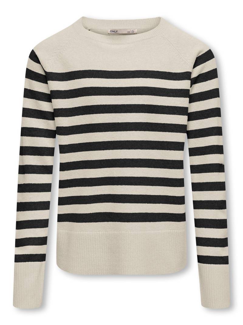 KIDS ONLY Rundhalspullover "KOGAMA LS STRIPE O-NECK KNT" von Kids Only