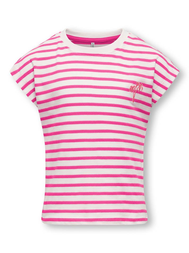 KIDS ONLY Rundhalsshirt "KOGTRINE BATSLEEVE STRUCTURE TOP JRS" von Kids Only