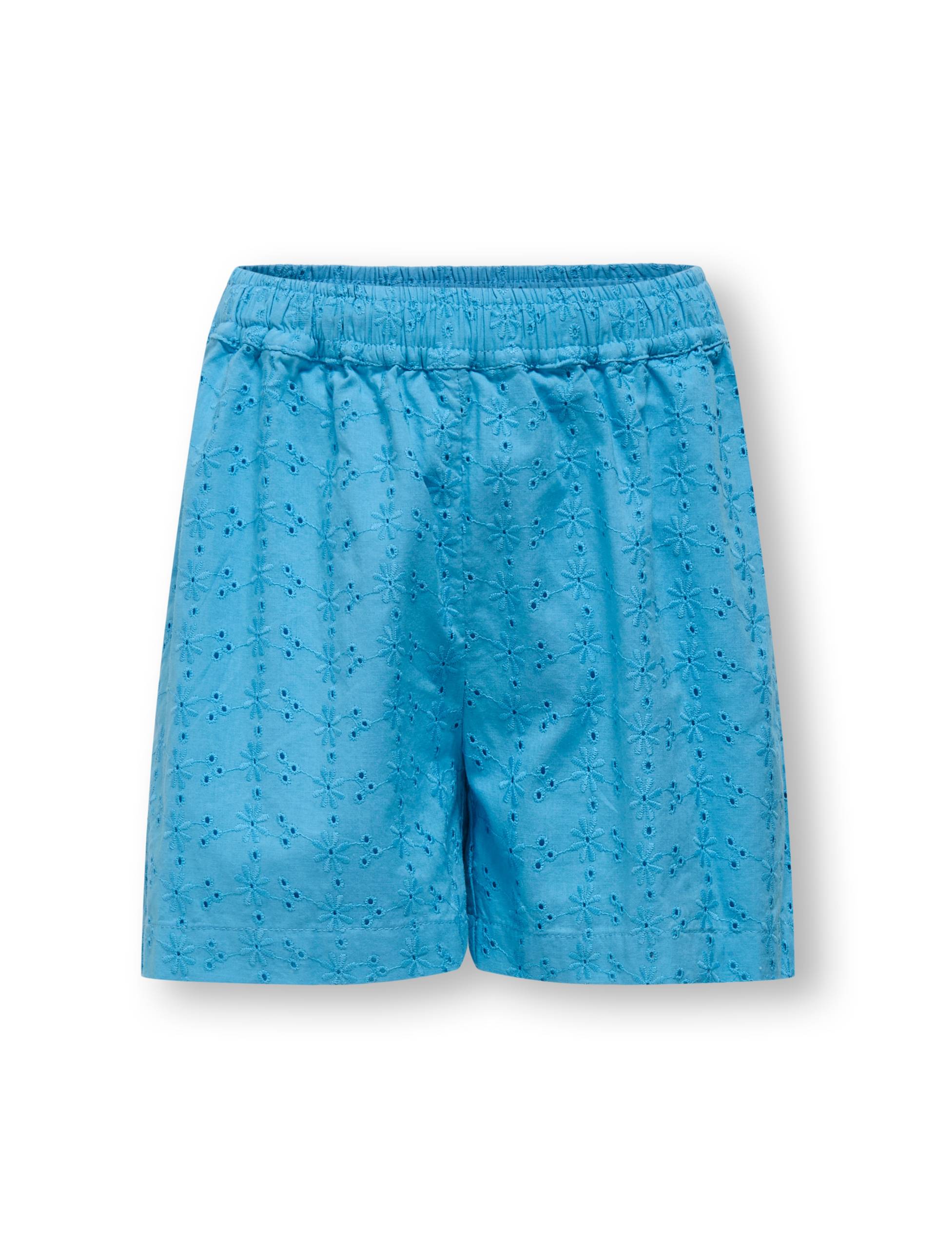 KIDS ONLY Shorts "KOGMARGOT LIFE EMBROIDERY SHORTS WVN" von Kids Only