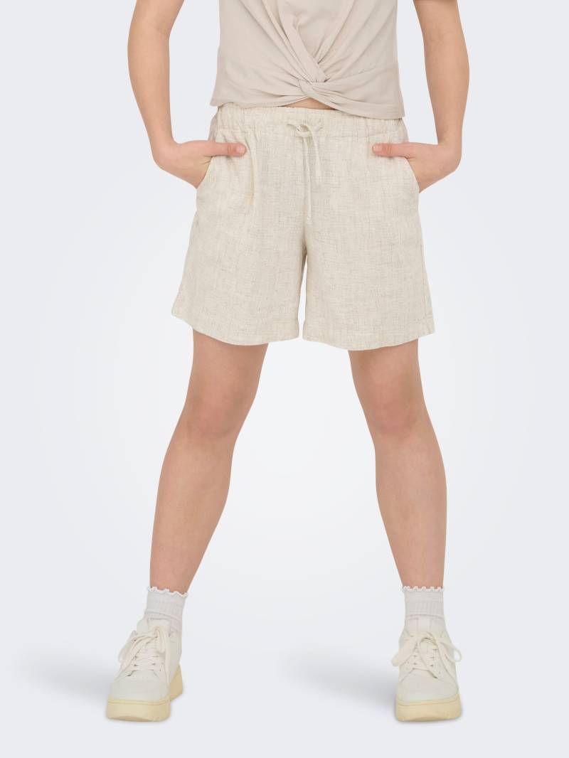 KIDS ONLY Shorts "KOGSIESTA PULL-UP LINEN BLEND SHORTS PNT" von Kids Only