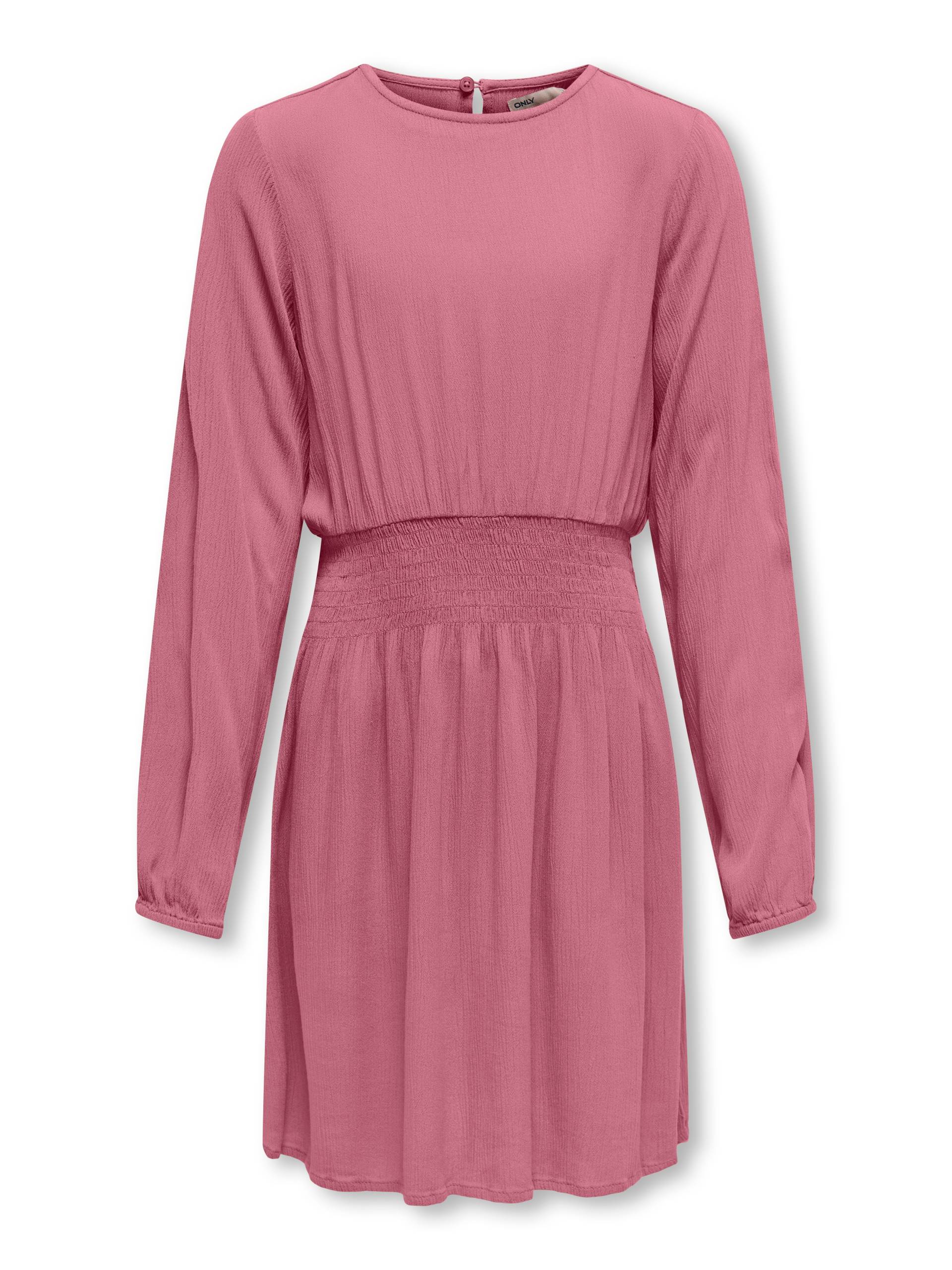 KIDS ONLY Sommerkleid "KOGCORNELIA LIFE L/S SHORT DRESS WVN" von Kids Only