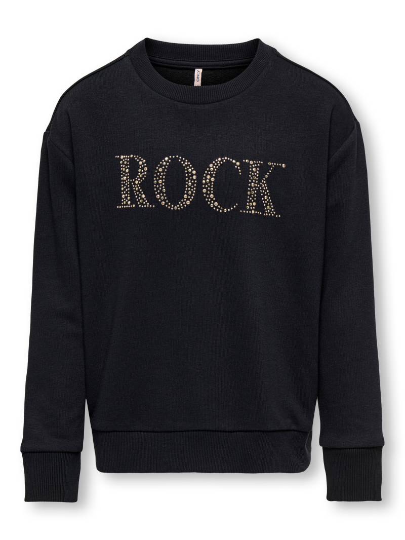 KIDS ONLY Sweatshirt "KOGAMY LIFE LS STONES O-NECK BOX UB SWT" von Kids Only