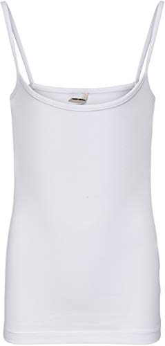 Kids Only Mädchen Basic Top 2er Pack KONLOVE Singlet 2-Pack JRS, Farbe:Bright White, Größe:158/164 von Kids Only