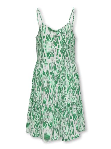 Kids Only Mädchen Sommer-Kleid KOGNOVA Life Strap Thalia Dress AOP, Größe:158, Farbe:deep Mint von Kids Only