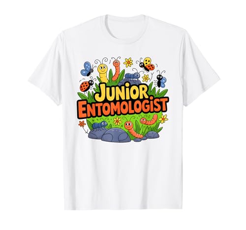 Niedliches Insekten-Liebhaber-Design für kleine Jungen T-Shirt Niedliches Insekten-Liebhaber-Design für kleine Jungen T-Shirt von Kids Outdoor Tee Junior Entomologist