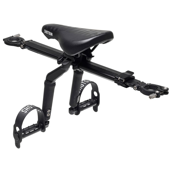 Kids Ride Shotgun - Pro MTB Front Kindersitz - Fahrradkindersitz Gr One Size schwarz von Kids Ride Shotgun