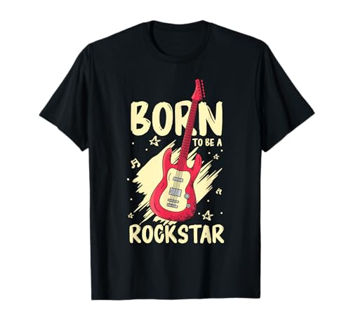 Rockstar Geburtstags-Mädchen mit Rockstar-Motiv für Geburtstagsparty, Musik T-Shirt Rockstar Geburtstags-Mädchen mit Rockstar-Motiv für Geburtstagsparty, Musik T-Shirt von Kids Rockstar Birthday Party Supplies