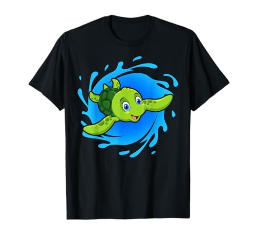 Süße Kids Schildkröte Geschenk T-Shirt Süße Kids Schildkröte Geschenk T-Shirt von Kids Schildkröten Kollektion