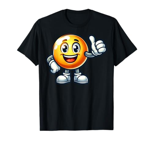 Fröhlicher Cartoon mit dem Daumen hoch für Kinder T-Shirt Fröhlicher Cartoon mit dem Daumen hoch für Kinder T-Shirt von Kids - Thumbs Up