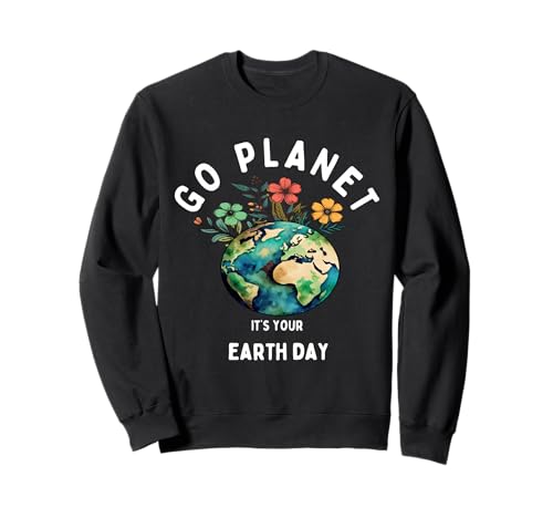 Kids Cute Earth Day Go Planet It's Your Earth Day Kleinkind Junge Sweatshirt Kids Cute Earth Day Go Planet It's Your Earth Day Kleinkind Junge Sweatshirt von Kids Toddlers Boys Girl Happy Earth Day 2023 Gifts
