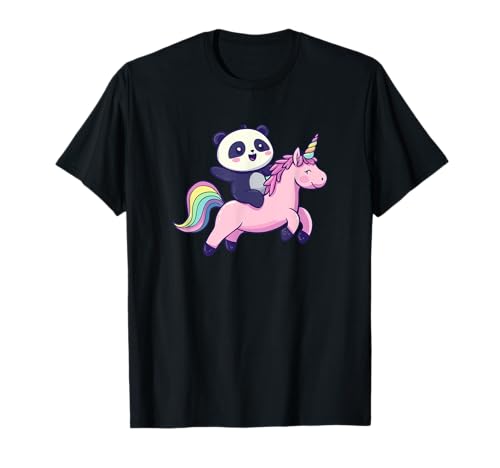 Kinder Unicorn Panda Girls Fantasy Fun - Damen - Kinder, Mädchen, Fantasy-Liebhaber - Magisches Einhorn-Panda-Design - Schwarz - S - T-Shirt Kinder Unicorn Panda Girls Fantasy Fun - Damen - Kinder, Mädchen, Fantasy-Liebhaber - Magisches Einhorn-Panda-Design - Schwarz - S - T-Shirt von Kids Unicorn Panda Girls Fantasy Fun