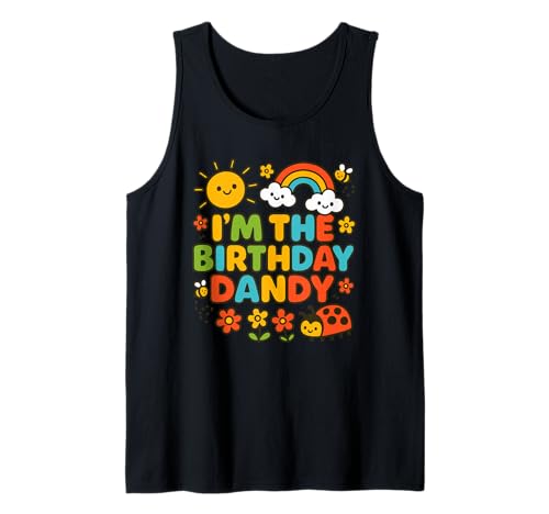 Herren I'm The Birthday Dandy. Funny Kids Cute Tank Top Herren I'm The Birthday Dandy. Funny Kids Cute Tank Top von Kids funny Dandy era
