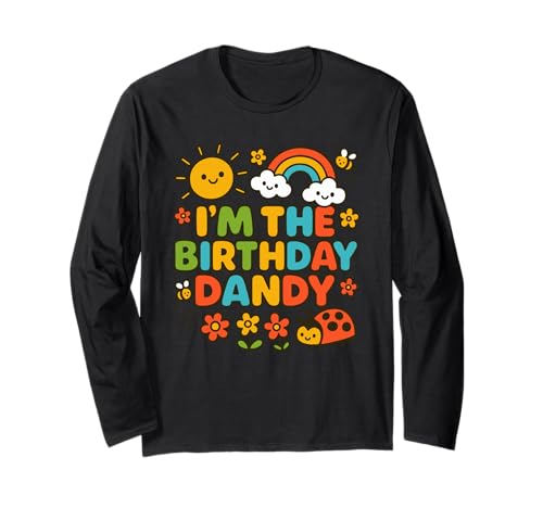 I'm The Birthday Dandy. Funny Kids Cute Langarmshirt I'm The Birthday Dandy. Funny Kids Cute Langarmshirt von Kids funny Dandy era