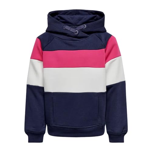 Kids only Jalene Kapuzenpullover, Marineblau für Mädchen, marine, 9-10 Jahre von Kids only