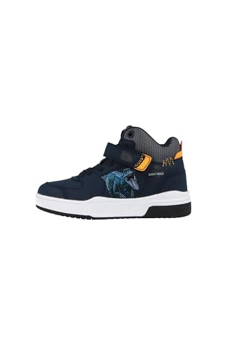 Kids2Go Jurassic World High Cut Jungen Sneaker mit praktischen Reißverschluss an der Seite | in Größen 29 von Kids2Go