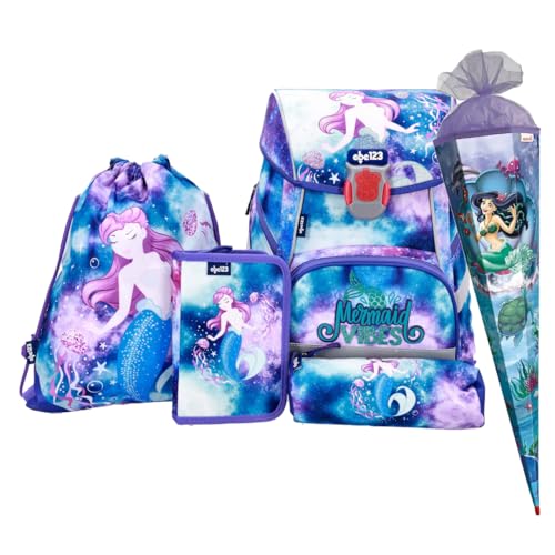 Meerjungfrau Mermaid Schulranzen Ranzen Tornister 5 Teile Set Tasche Schultüte 85 cm mit Sticker-von-Kids4shop ma Meerjungfrau Mermaid Schulranzen Ranzen Tornister 5 Teile Set Tasche Schultüte 85 cm mit Sticker-von-Kids4shop ma von Kids4shop