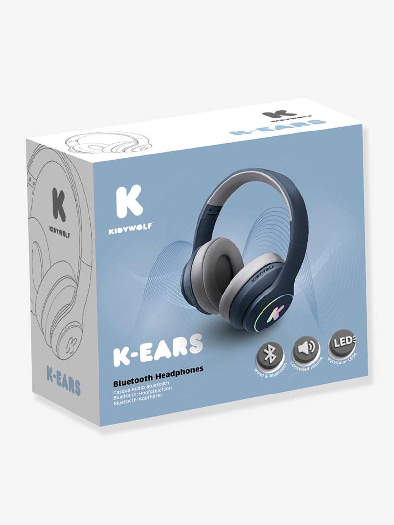 Kopfhörer Bluetooth K-EARS mit LED-Lichteffekt für Kinder KIDYWOLF von Kidywolf