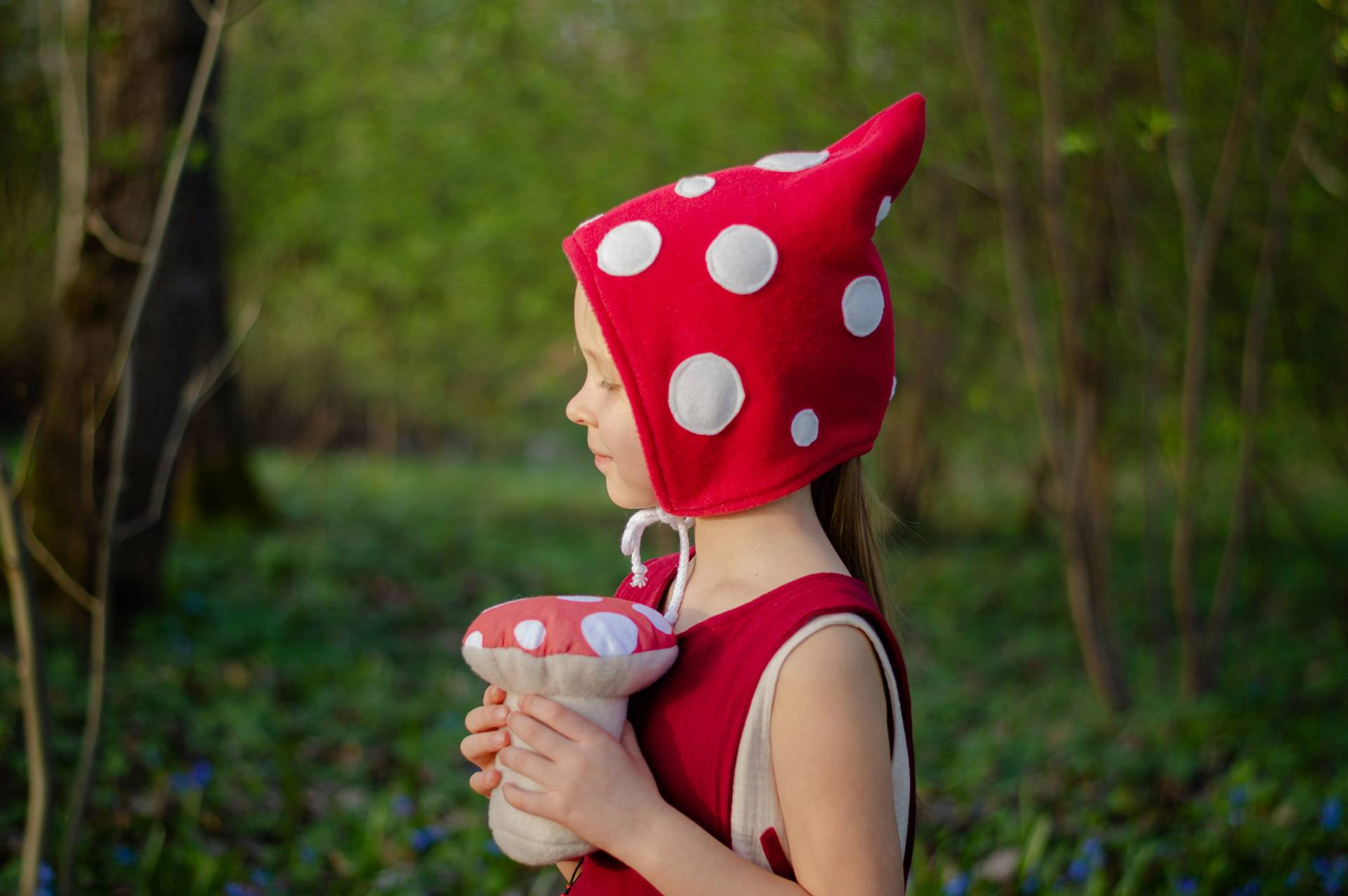 Pixie Pilz Hut Fliegenpilz Kinder Erwachsene Halloween Kostüm Wald Kinderkostüm Cosplay Kröte von KidzAndCostumes