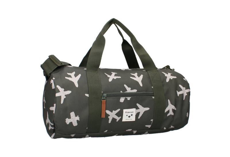 Kidzroom Sporttasche für Kinder – Robuste Tasche mit Flugzeug-Print von Kidzroom
