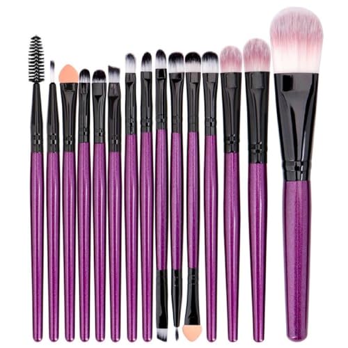 15Pcs Makeup Brushes Set Blending Brush Face Powder Blusher Concealer Lidschatten Lippenstift Make Up Pinsel Set Augen Make-up Pinsel Set Professionelle Make-up Pinsel Set Makeup Pinsel Set Augen Set von KieTeiiK