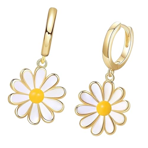 Blumen Inspirierte Tropfenohrringe Für Frauen Leichtgewichtiger Legierungsschmuck Mit Öl Tropftechniken Emailliertes Ohrzubehört von KieTeiiK