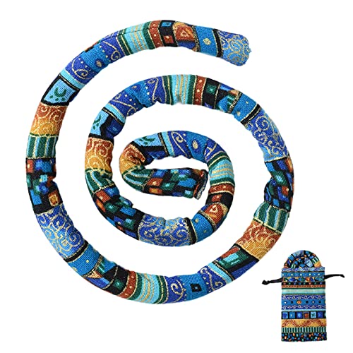 Böhmen Haarschal Twist Krawatte Für Junge Mädchen Pferdeschwanzhalter Spiralschloss Krawatte Pferdeschwanzhalter von KieTeiiK